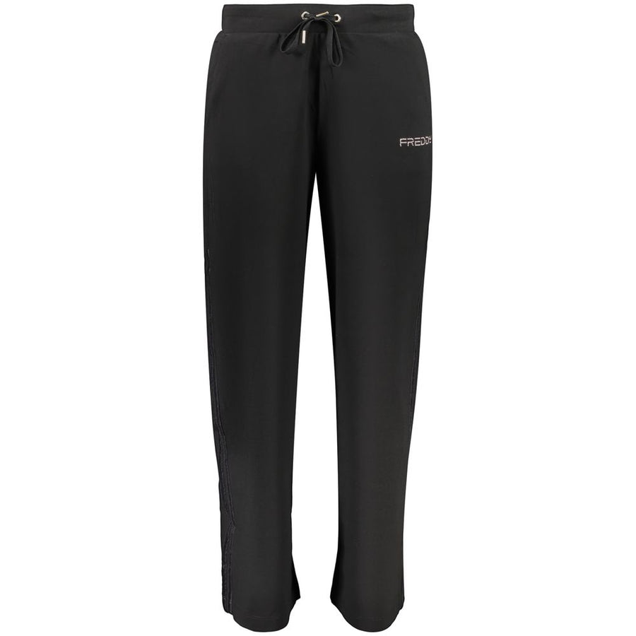 Freddy Black Cotton Women's Trousers