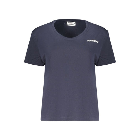 Freddy Blue Cotton Women's T-Shirt