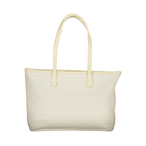 Mario Valentino Beige Polyurethane Women's Bag