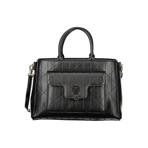 Mario Valentino Black Polyurethane Women's Bag