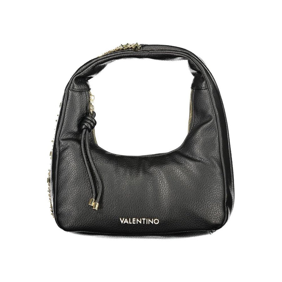 Mario Valentino Black Polyurethane Women's Bag