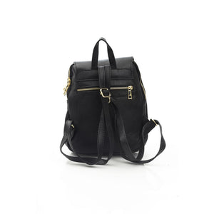 Baldinini Trend Black Leather Women Bag