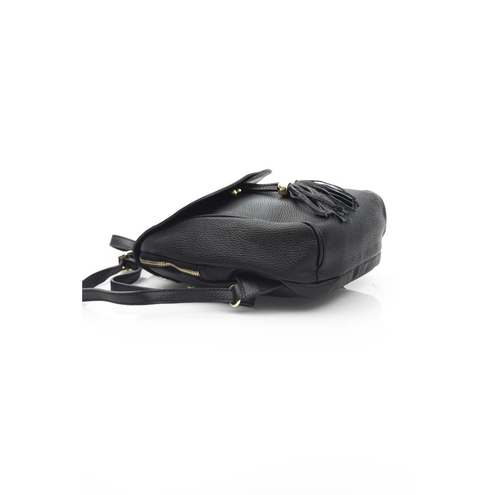 Baldinini Trend Black Leather Women Bag