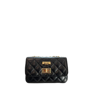 Baldinini Trend Black Leather Women Bag