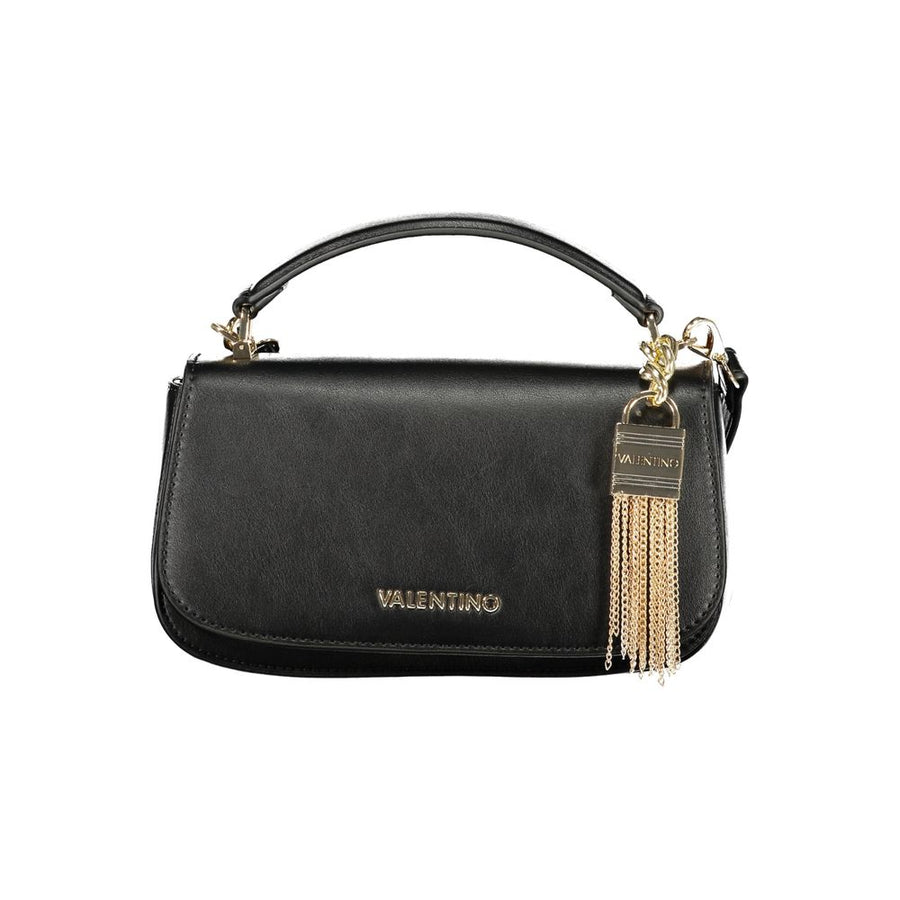 Mario Valentino Black Polyurethane Women's Bag