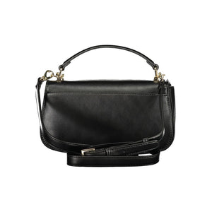 Mario Valentino Black Polyurethane Women's Bag