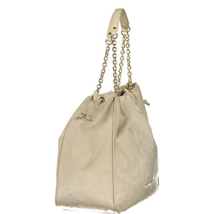 Mario Valentino Beige Polyurethane Women's Bag