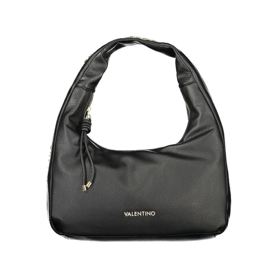 Mario Valentino Black Polyurethane Women's Bag