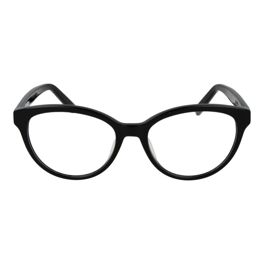 Fila black cellulose acetate cat-eye glasses frames
