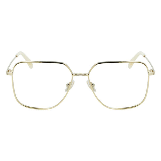 Victoria Beckham Gold Metal Glasses (Frames)