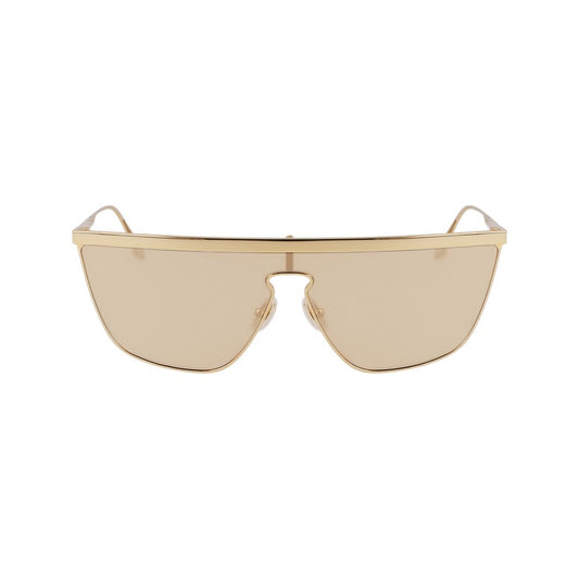 Victoria Beckham Gold Metal Sunglasses