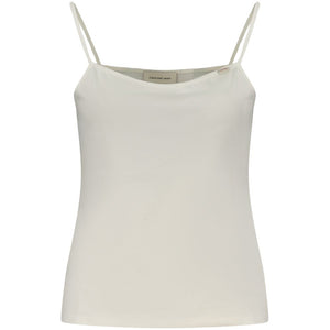 Calvin Klein White Cotton Womens Tank