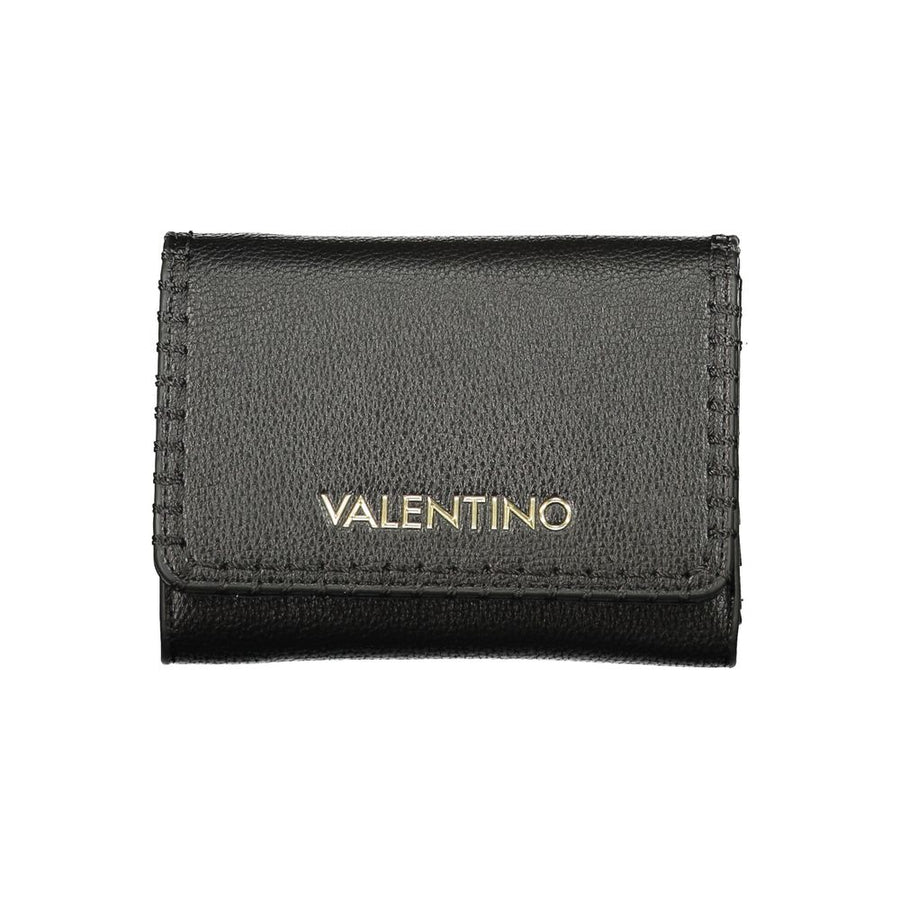 Mario Valentino Black Leather Women's Wallet