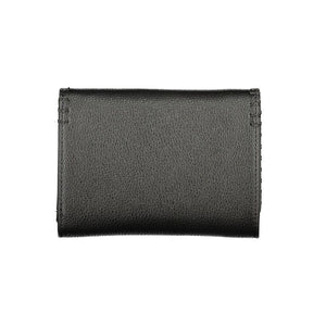 Mario Valentino Black Leather Women's Wallet