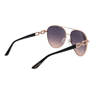 Guess Rose Gold Metal Sunglasses
