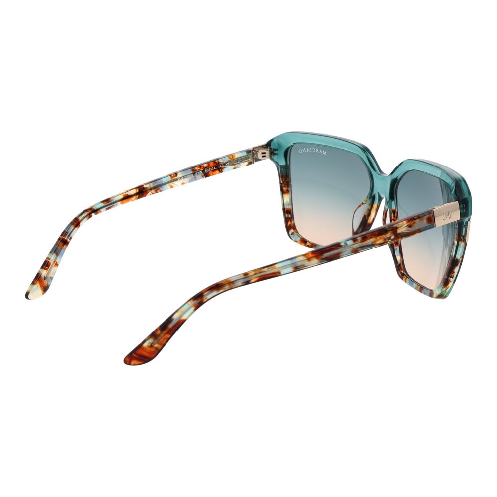 Marciano by Guess Turquoise Acetate Sunglasses