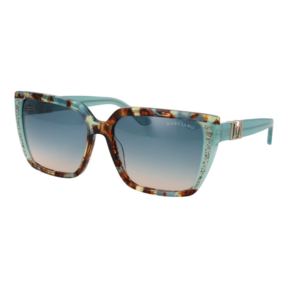 Marciano by Guess Turquoise Acetate Sunglasses