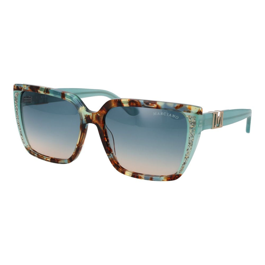 Marciano by Guess Turquoise Acetate Sunglasses
