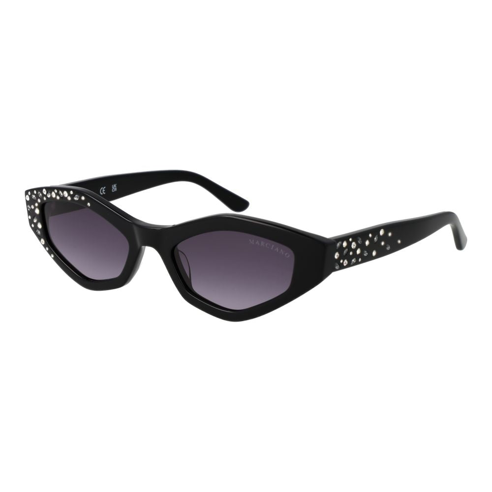 Marciano by Guess Black Acetate Sunglasses