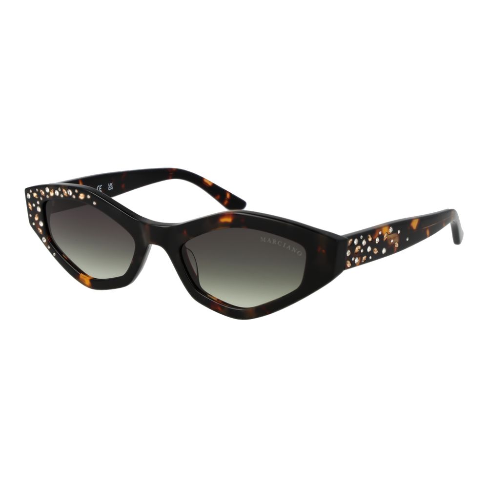 Marciano by Guess Brown Acetate Sunglasses