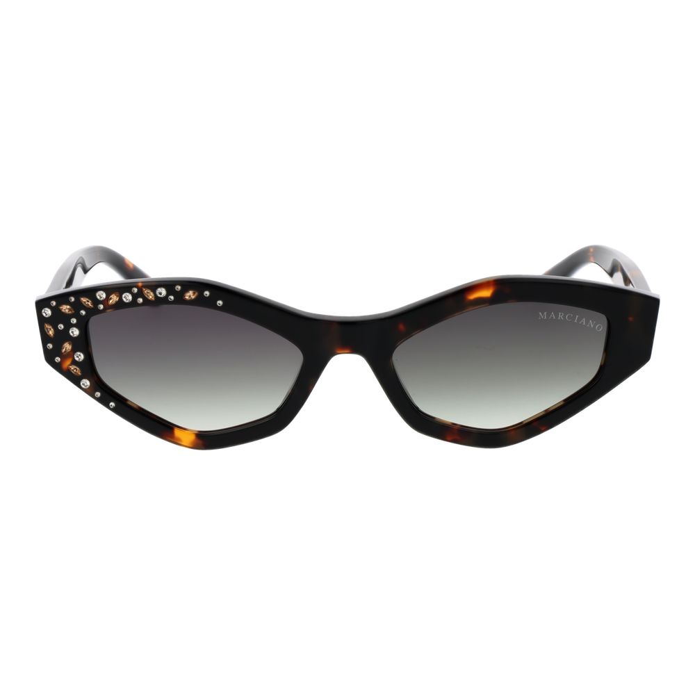 Marciano by Guess Brown Acetate Sunglasses