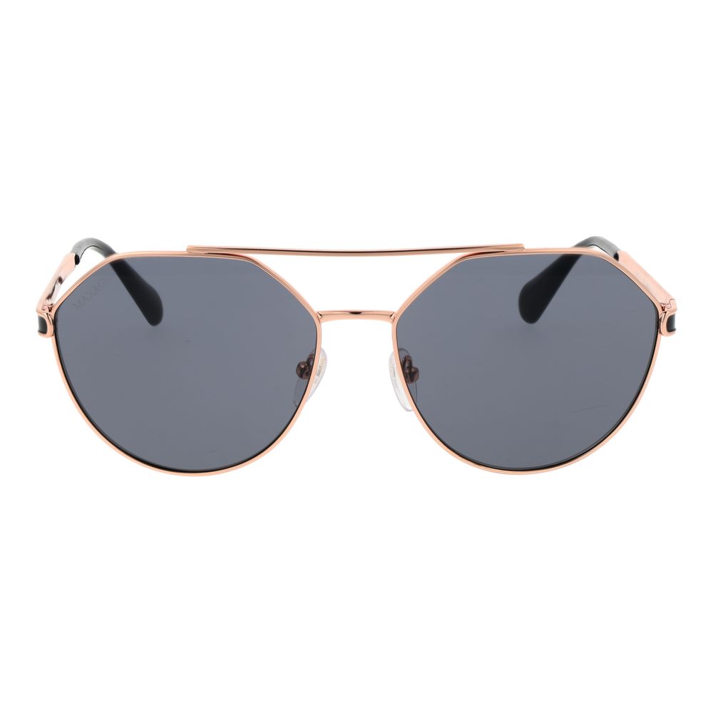 Max & Co Rose Gold Metal Sunglasses