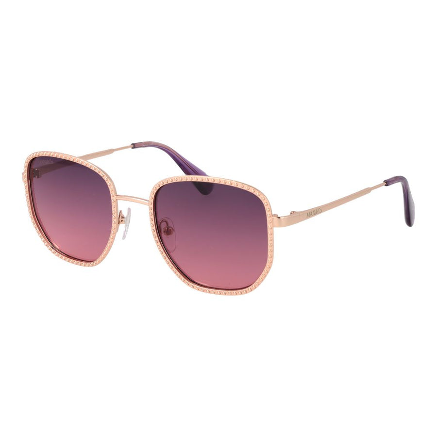 Max & Co Rose Gold Metal Sunglasses