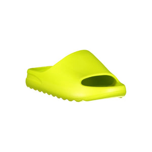 Bright yellow Norway 1963 women's polyurethane slide sandal with a chunky, modern minimalist design.