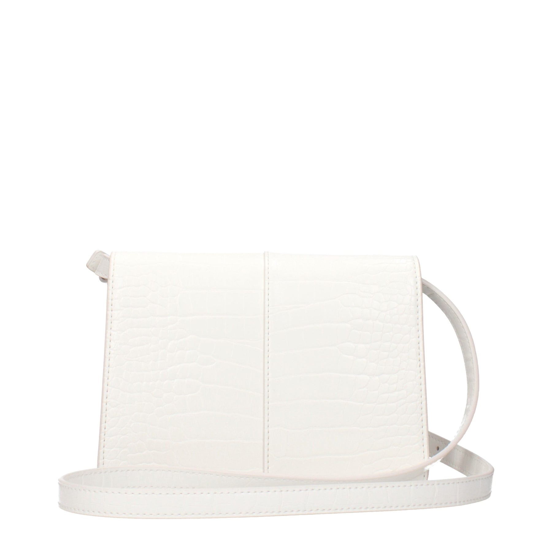 Karl Lagerfeld White Polyethylene Crossbody Bag