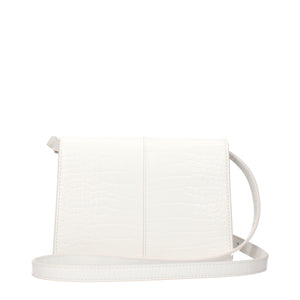 Karl Lagerfeld White Polyethylene Crossbody Bag