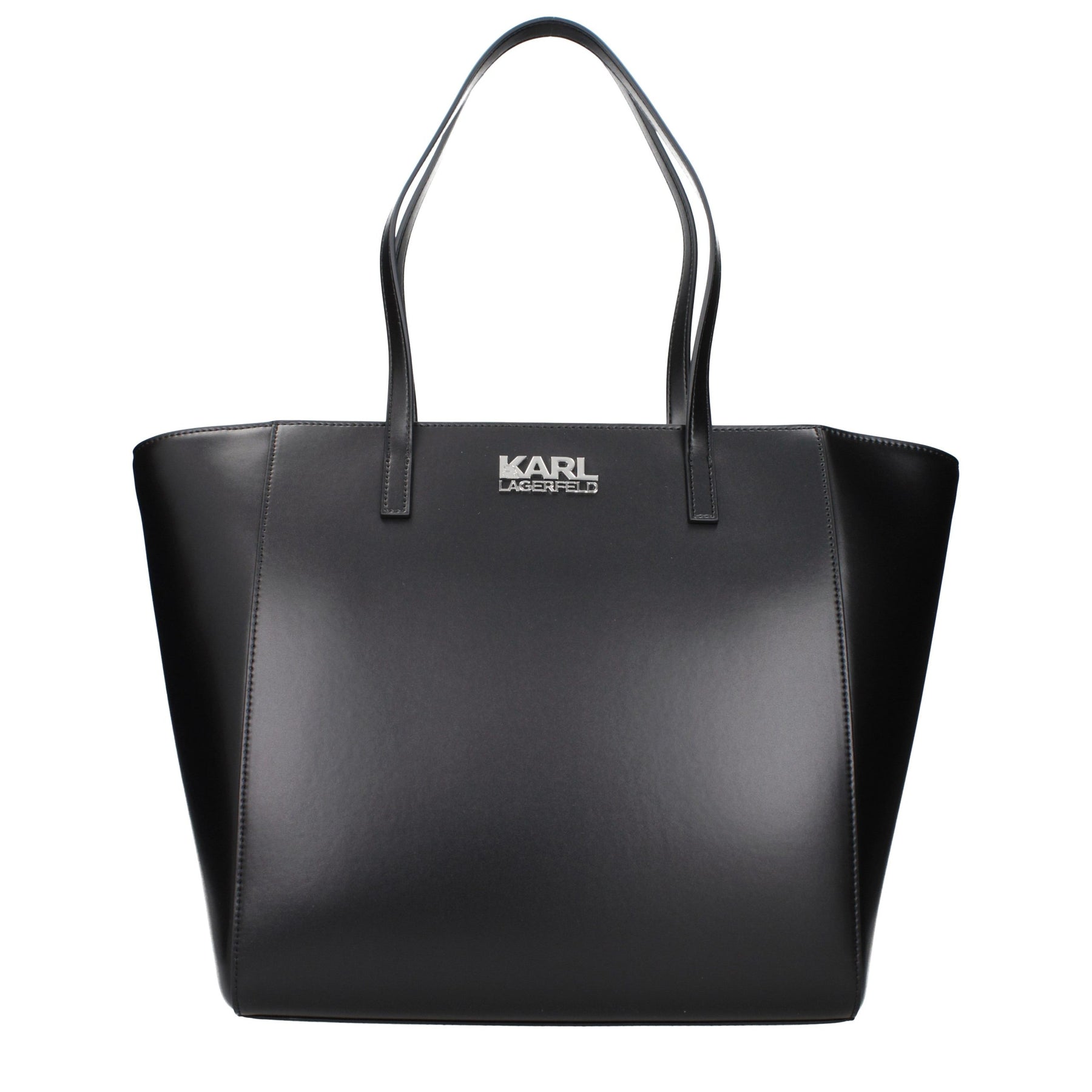 Karl Lagerfeld Black Polyethylene Shoulder Bag