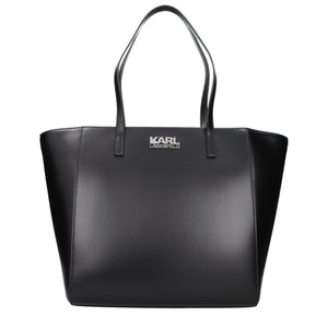 Karl Lagerfeld Black Polyethylene Shoulder Bag
