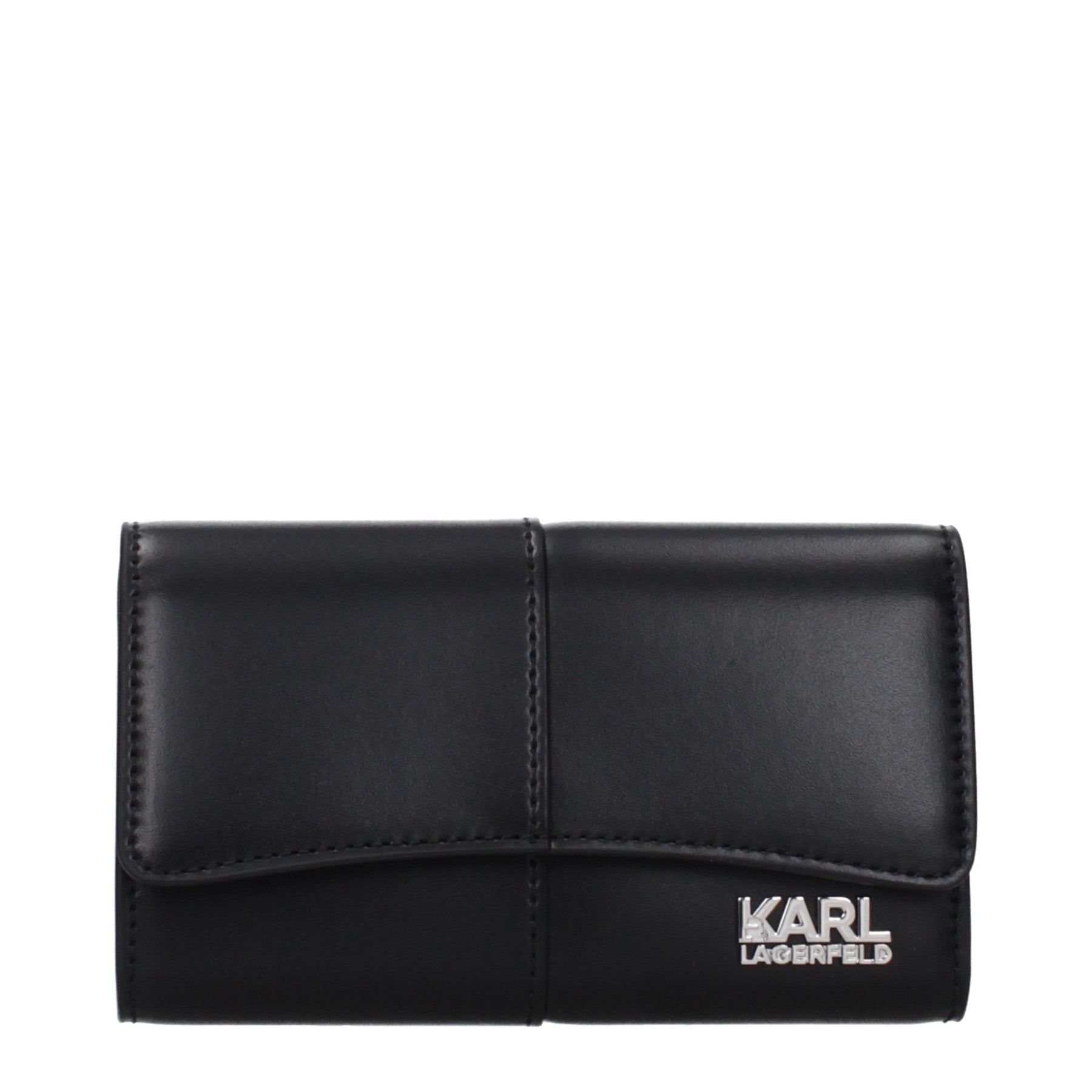 Karl Lagerfeld Black Polyethylene Wallet