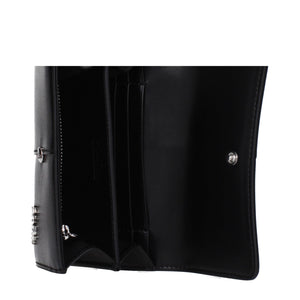 Karl Lagerfeld Black Polyethylene Wallet