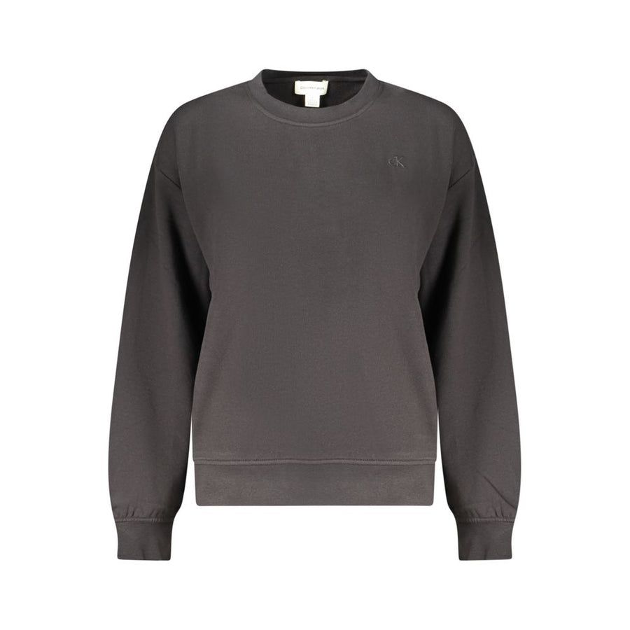 Calvin Klein Black Cotton Womens Sweatshirt