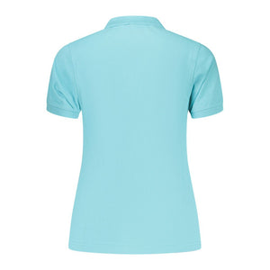 Norway 1963 Azzurro Cotton Womens Polo