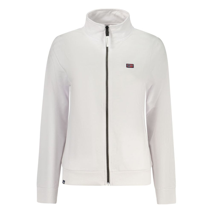 Norway 1963 White Cotton Women's Sweatshirt