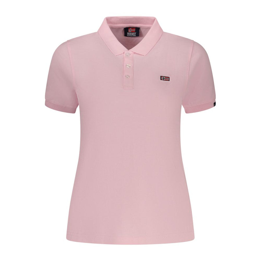 Norway 1963 Rosa Cotton Women Polo