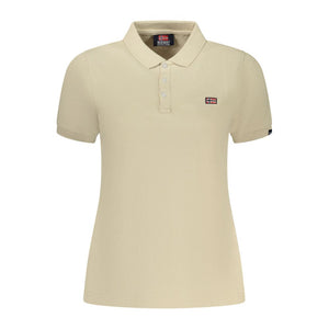 Norway 1963 Beige Cotton Womens Polo