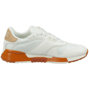 Scotch & Soda White Leather Athletic Sneakers