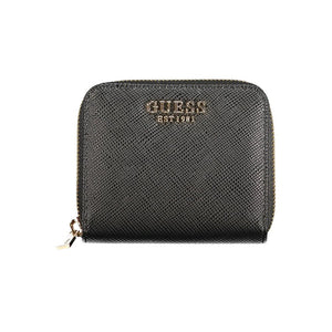 Guess Jeans Nero Poliuretano Women Wallet