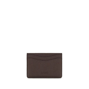 Ganni Brown Recycled Polyester Wallet