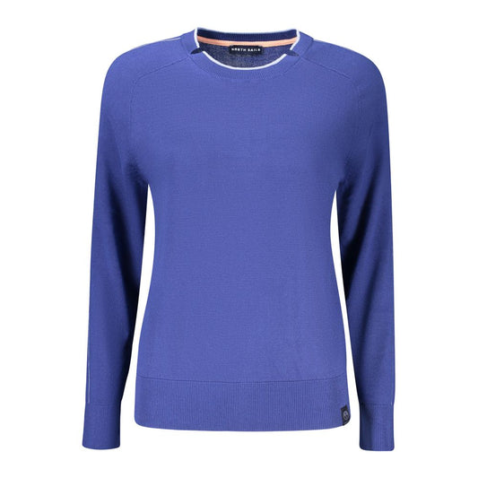 North Sails Blue Viscose Women's Sweater