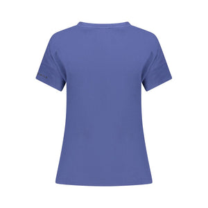 North Sails Blue Cotton Women T-Shirt