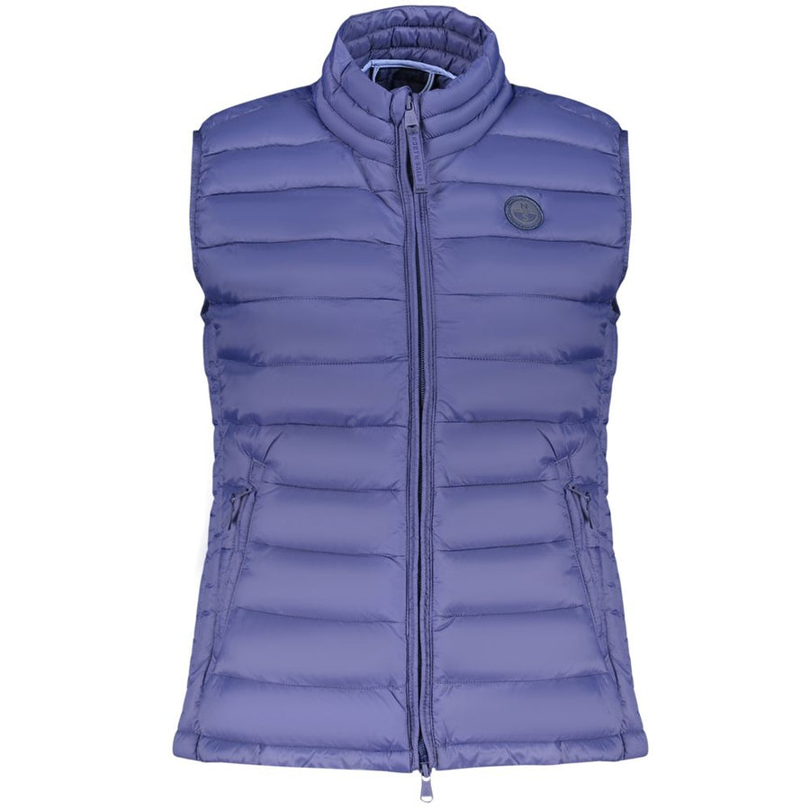 North Sails Blue Polyester Women Jacket