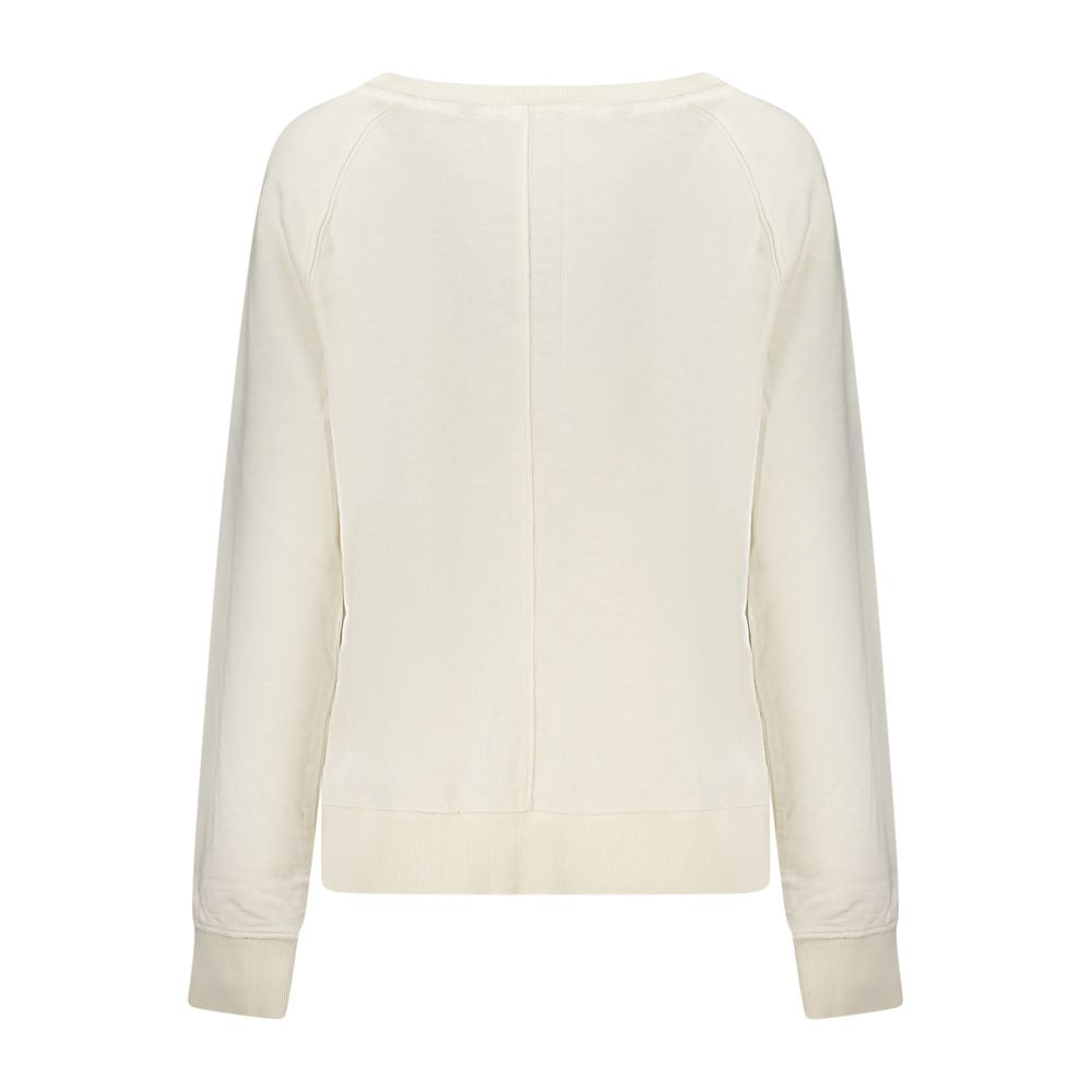 North Sails White Cotton Women's Sweatshirt