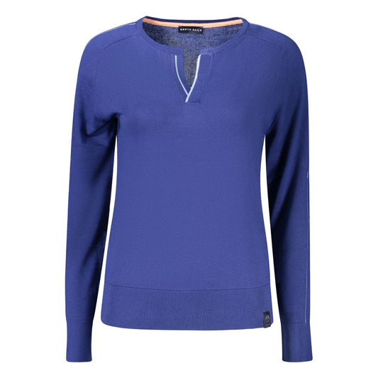 North Sails Blue Viscose Women's Shirt