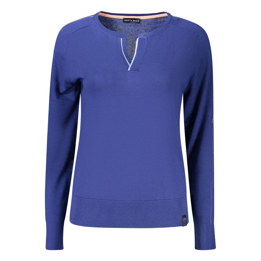 North Sails Blue Viscose Women's Shirt