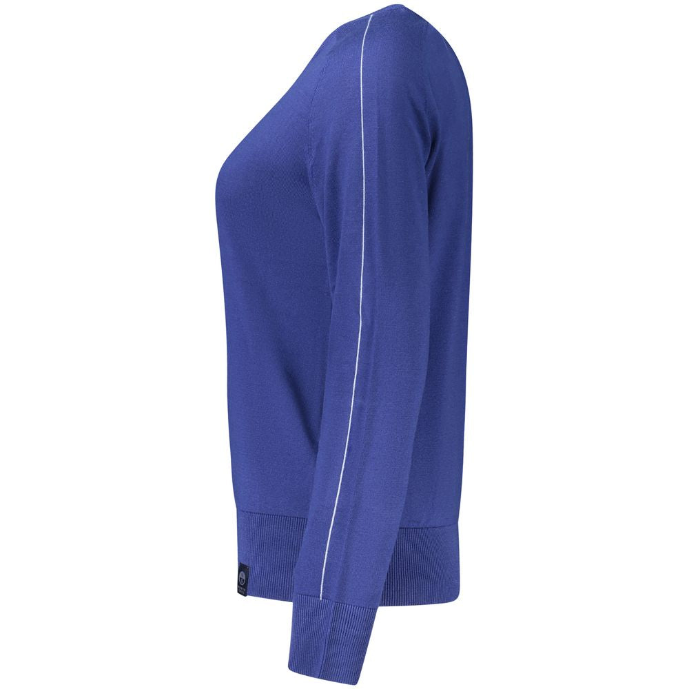 North Sails Blue Viscose Women's Shirt