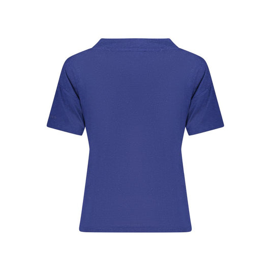 North Sails Blue Viscose Woman T-Shirt